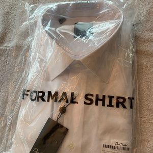 New With Tags David Donahue Tuxedo Shirt